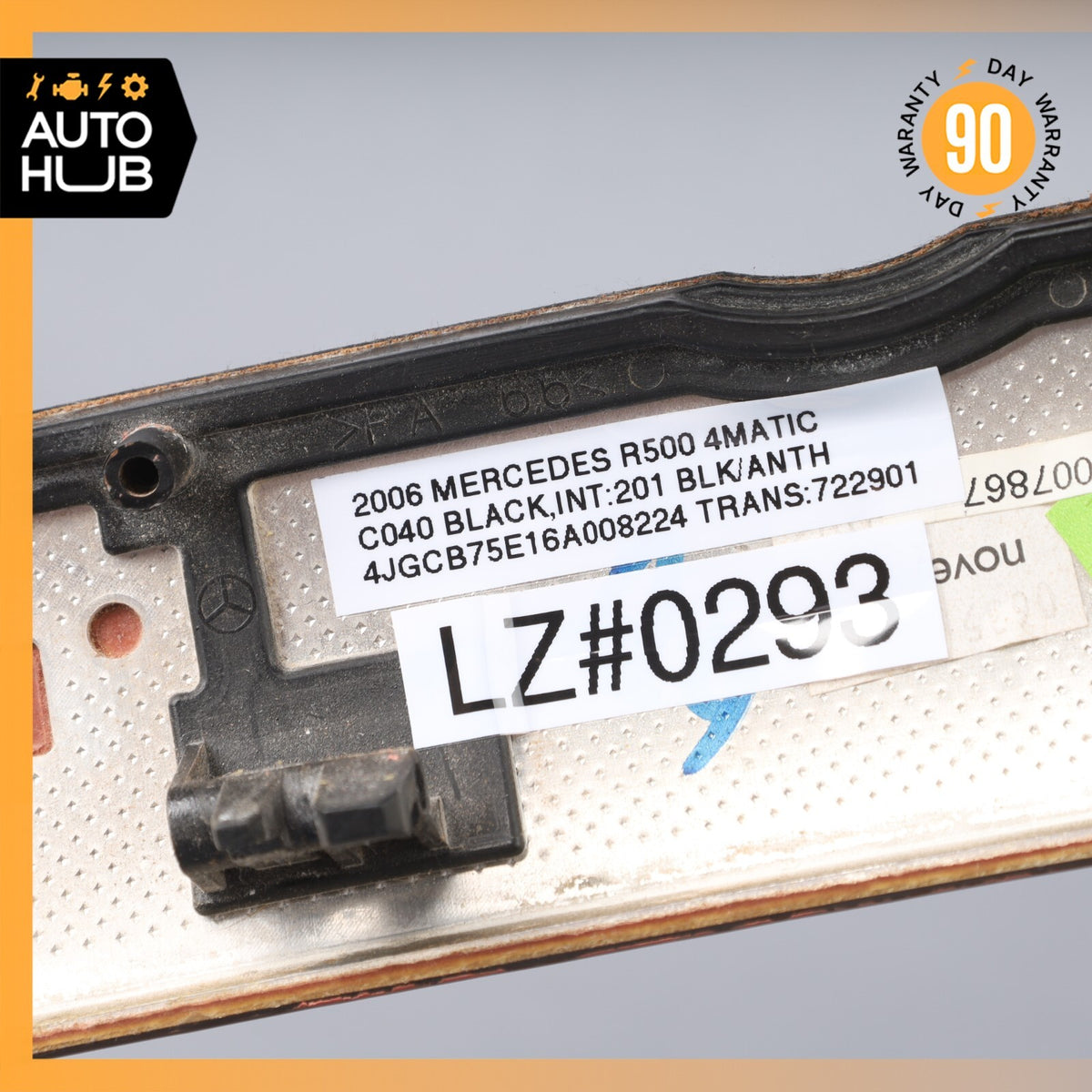 06-11 Mercedes W251 R500 ML350 GL550 Rear A/C Heater Climate Control Trim Bazel - photo 12