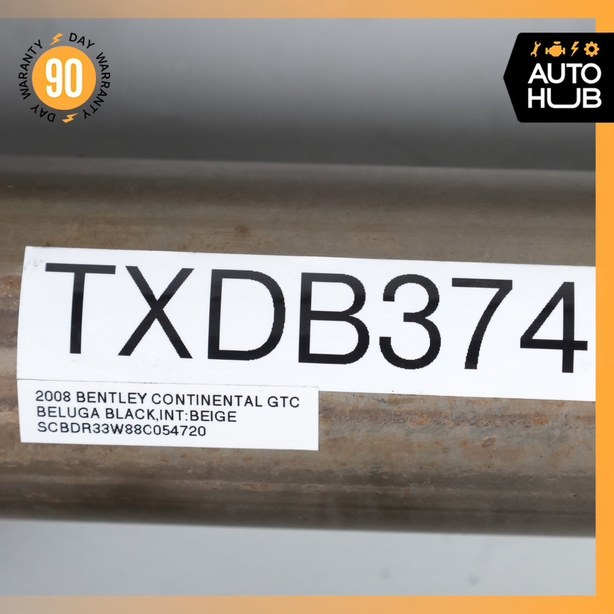 Bentley Continental GTC 6.0L Middle Mid Pipe Exhaust Downpipe Left & Right 63k - photo 15