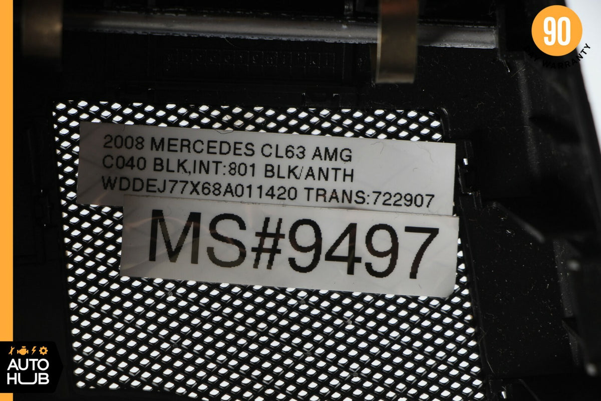 07-10 Mercedes W216 CL550 CL65 AMG Windshield Night Vision Camera Trim Cover OEM - photo 10