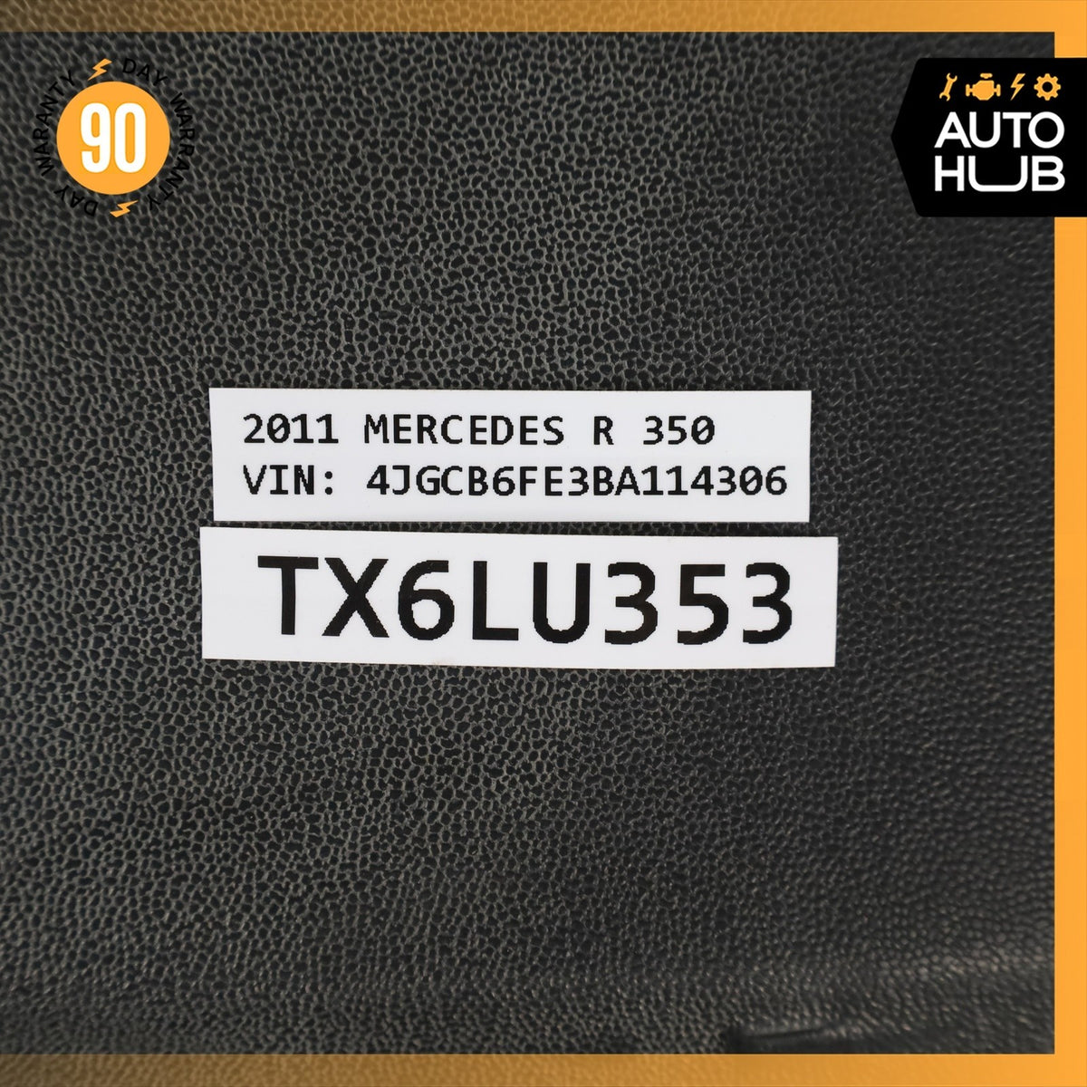 11-13 Mercedes W251 R350 Rear Bumper Cover Diffuser OEM - photo 12