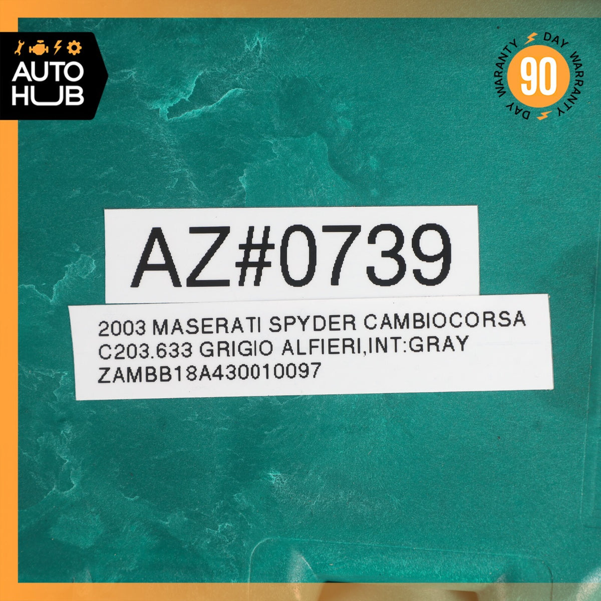 02-07 Maserati Spyder M138 4200 Seat Memory Control Module Unit 30745005 OEM 61k - photo 9
