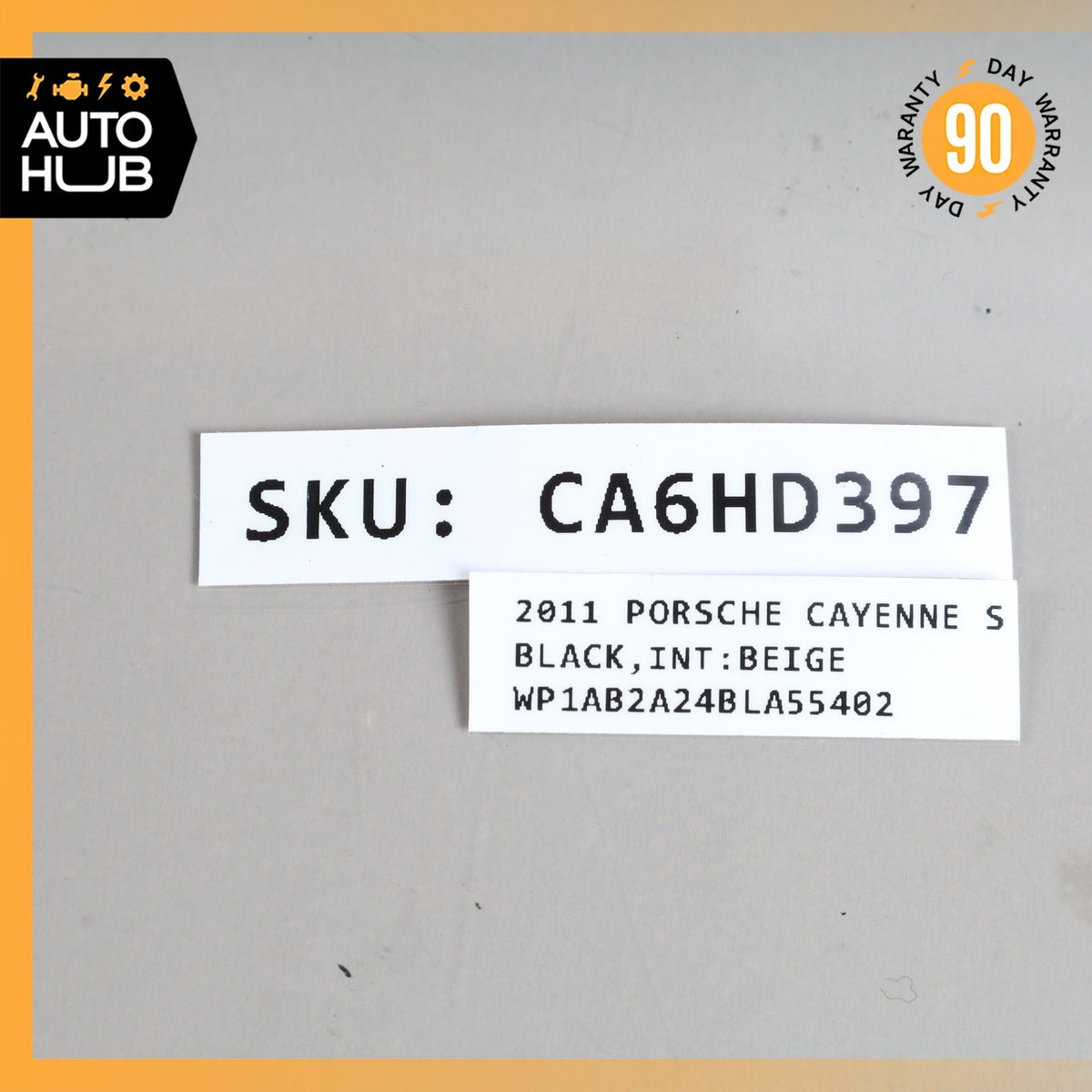 11-18 Porsche Cayenne 958 Hybrid S Front Right Seat Occupancy Module OEM - photo 9