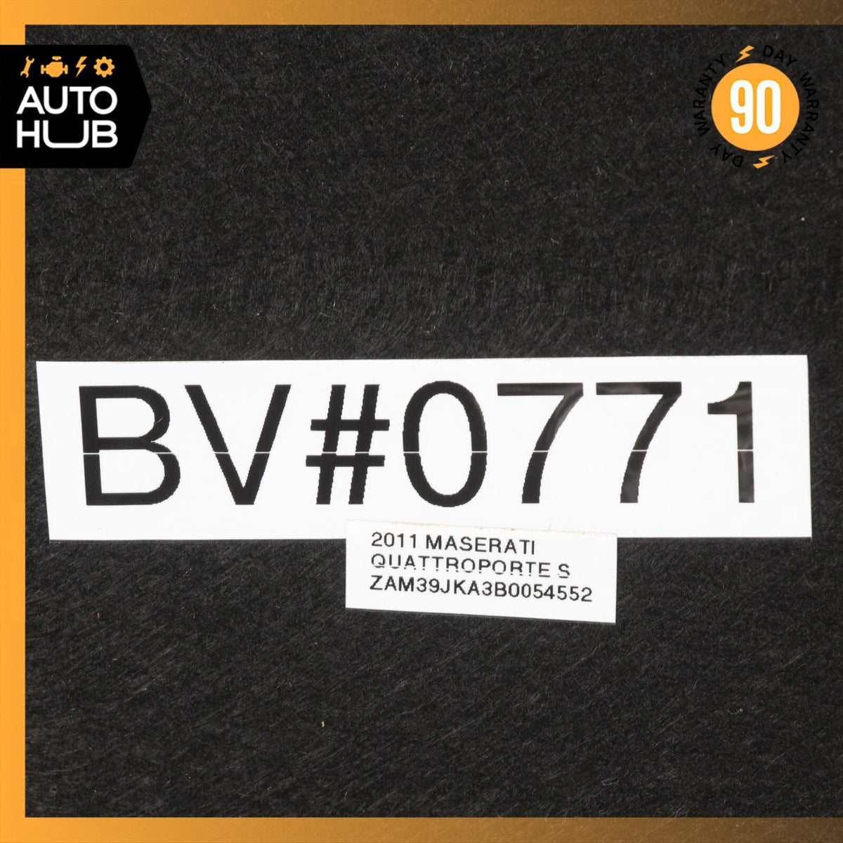 03-13 Maserati Quattroporte S GT S M139 Trunk Interior Luggage Cover OEM - photo 10