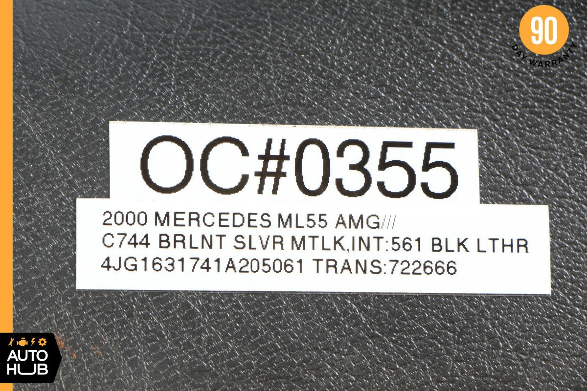 98-01 Mercedes W163 ML55 ML430 Door Mirror Corner Trim Panel Right Side OEM - photo 6