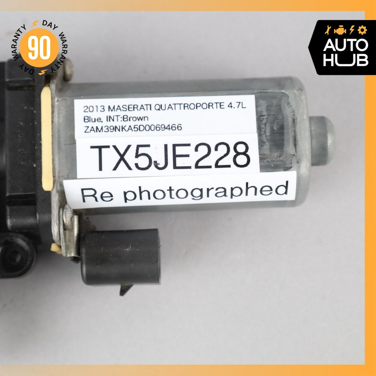 03-13 Maserati Quattroporte M139 Front or Rear Left Window Regulator Motor OEM - photo 10