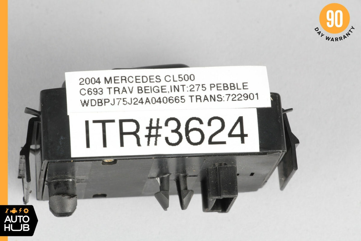 00-06 Mercedes W220 S600 S500 AMG Side Rear View Mirror Adjust Switch Button OEM - photo 9