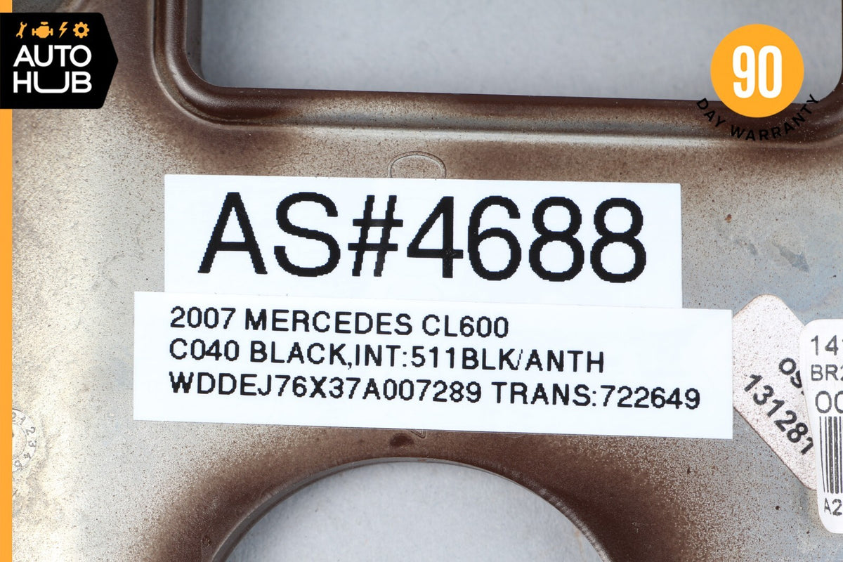 07-14 Mercedes W216 CL600 CL63 AMG Center Console Multi Function Switch Trim OEM - photo 12
