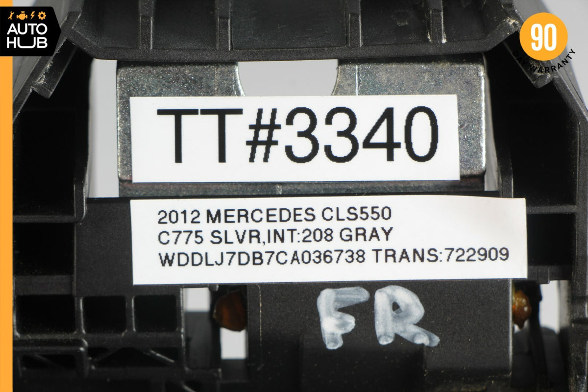 12-18 Mercedes W218 CLS550 CLS63 Right Side Exterior Door Handle Keyless Go OEM - photo 12