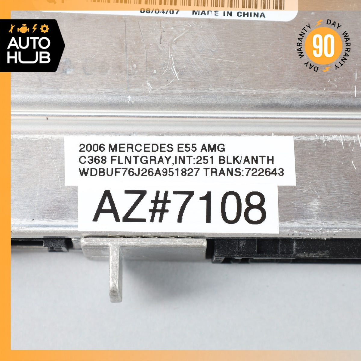 06-12 Mercedes W211 E55 ML63 E350 Communication Control Module 2198200926 OEM - photo 6