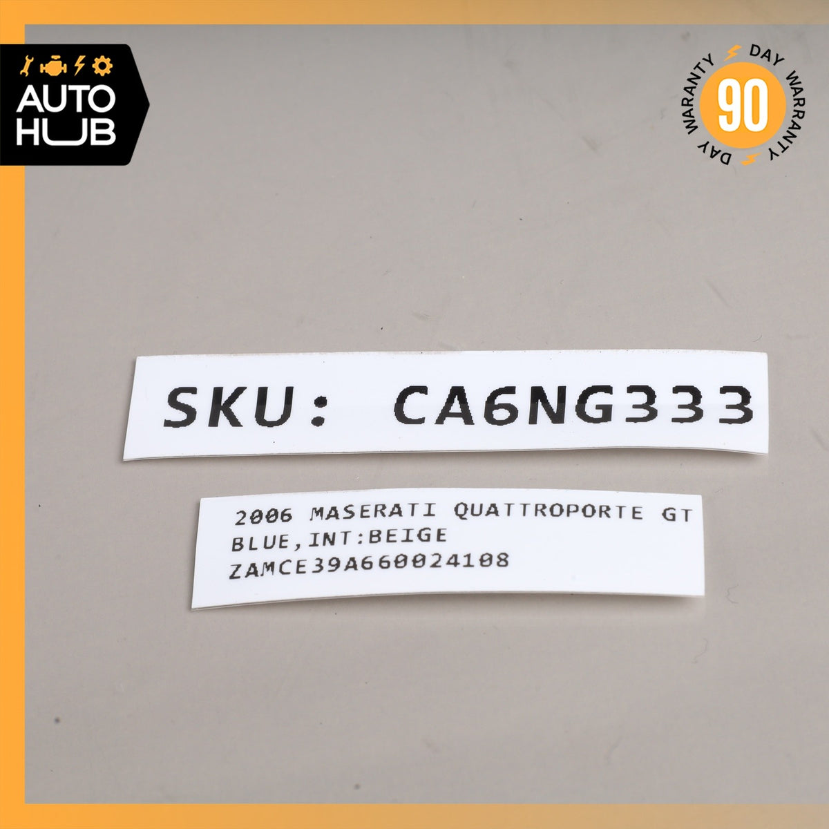 Maserati Quattroporte Front Left or Right Top Upper Seat Bladder Bolster OEM 84k - photo 8