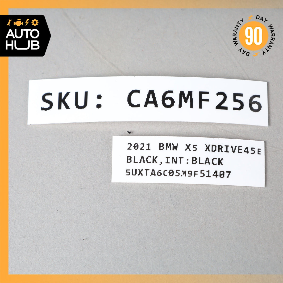 BMW G05 X5 X5M Headlight Fog Light Switch Control Module OEM 44k - photo 11