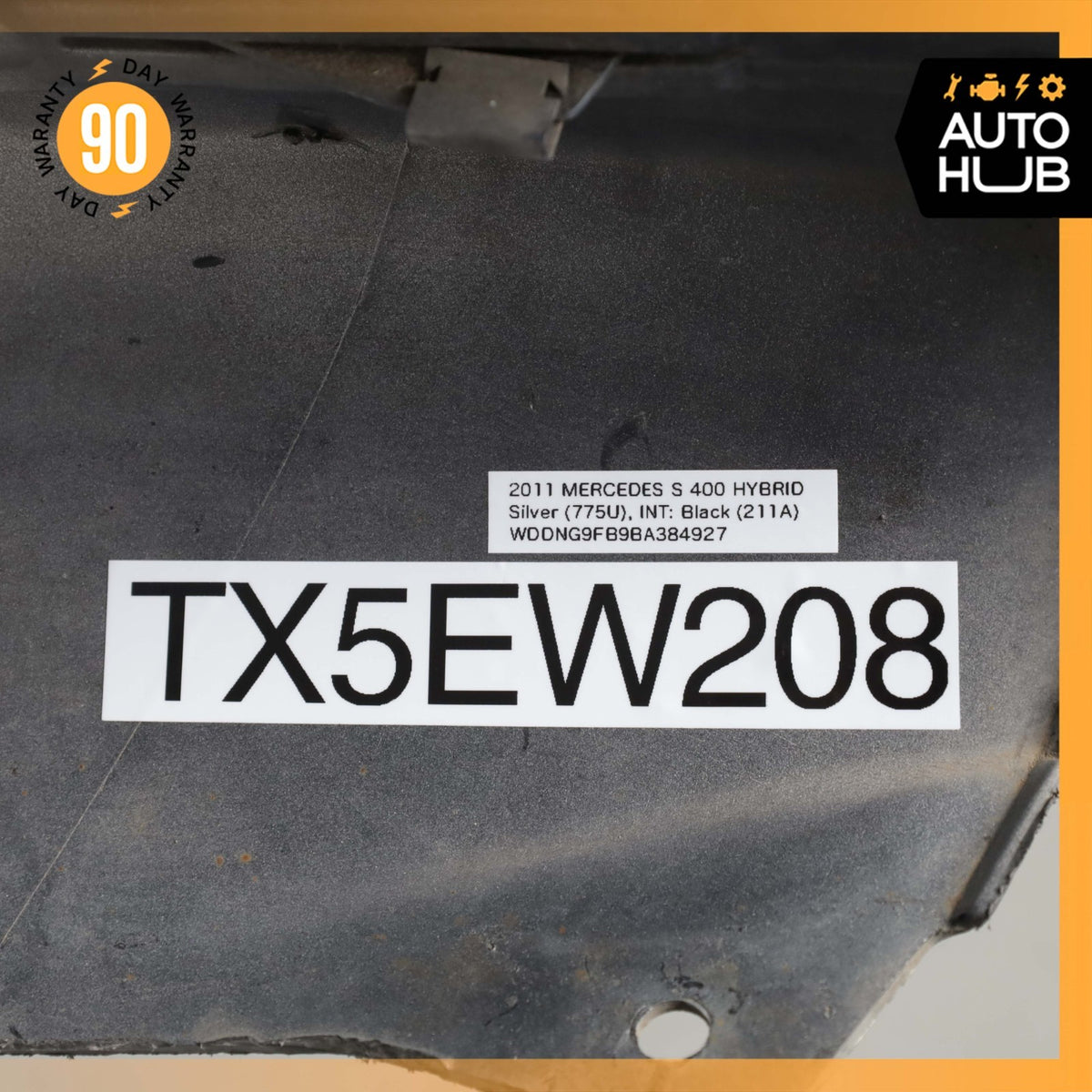 10-13 Mercedes W221 S400 S550 Base Front Bumper Cover Assembly Silver OEM 92k - photo 23