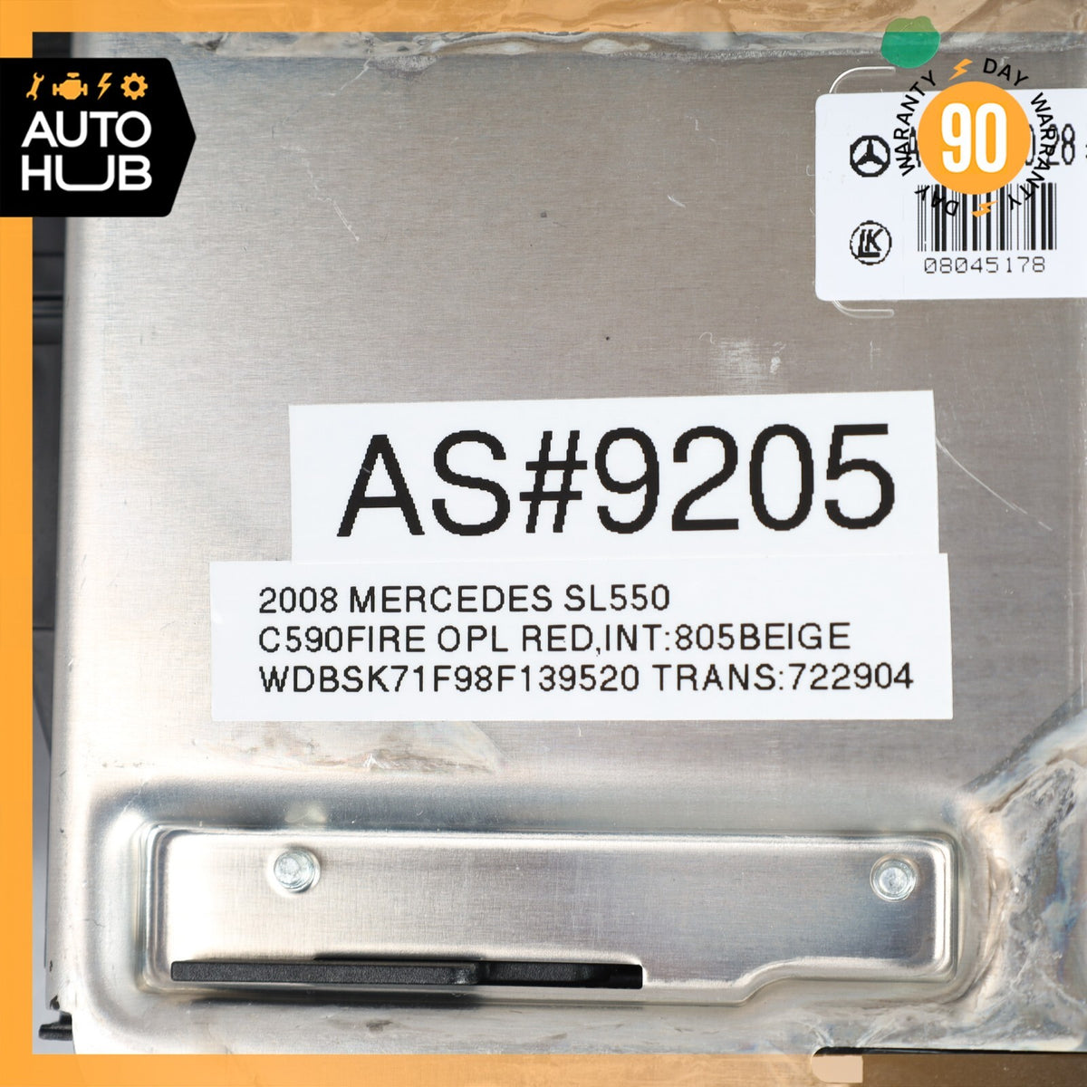 03-12 Mercedes R230 SL550 SL55 AMG SL550 Rear SAM Fuse Box Relay Module OEM - photo 13