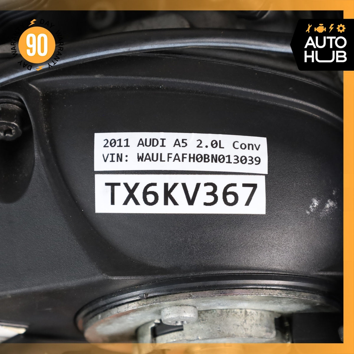09-12 Audi B8 A5 A4 Q5 TT 2.0L L4 Engine Motor Assembly CAEB OEM 96k - photo 22