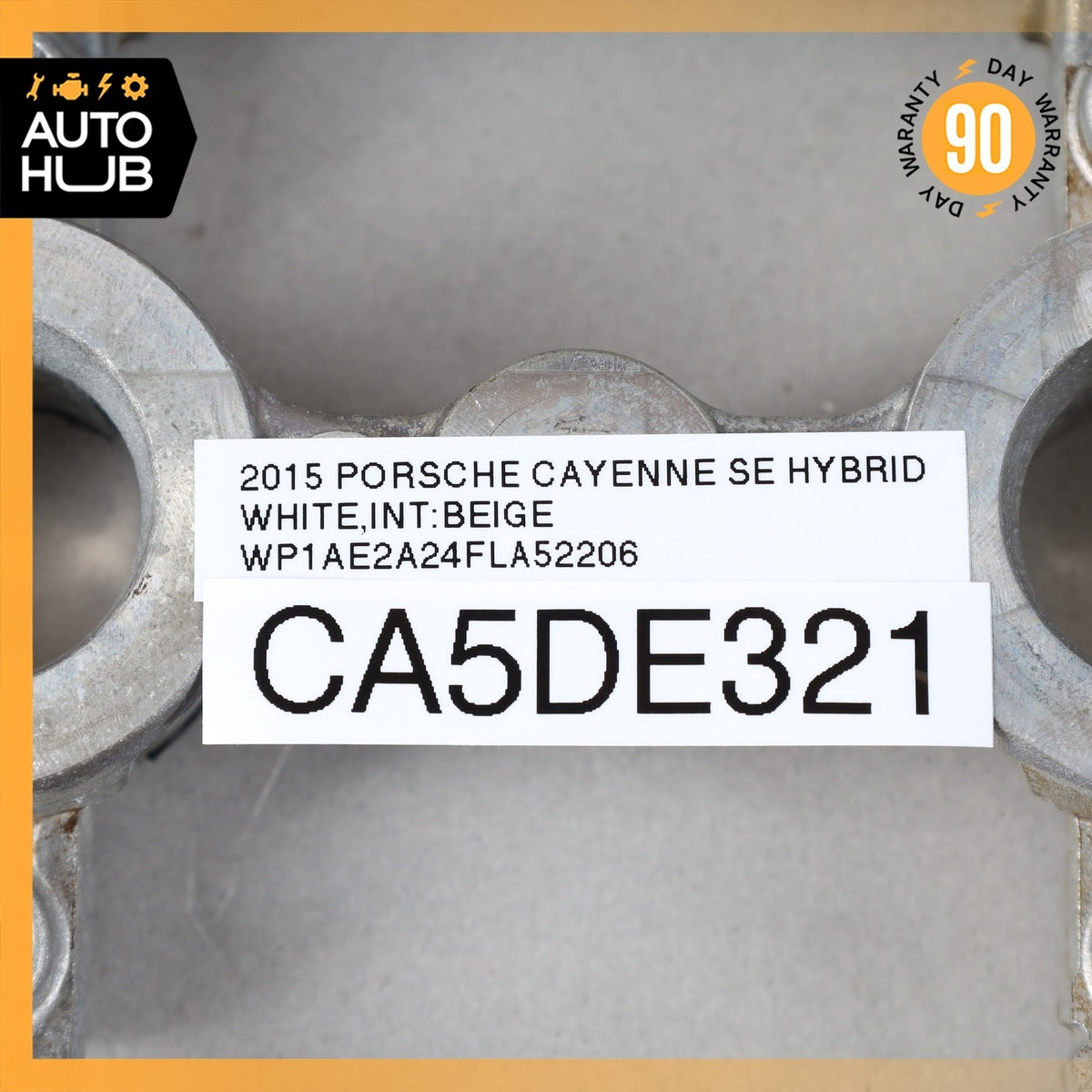 11-18 Porsche Cayenne Touareg Hybrid 3.0L Engine Left Cylinder Head Bracket OEM - photo 15