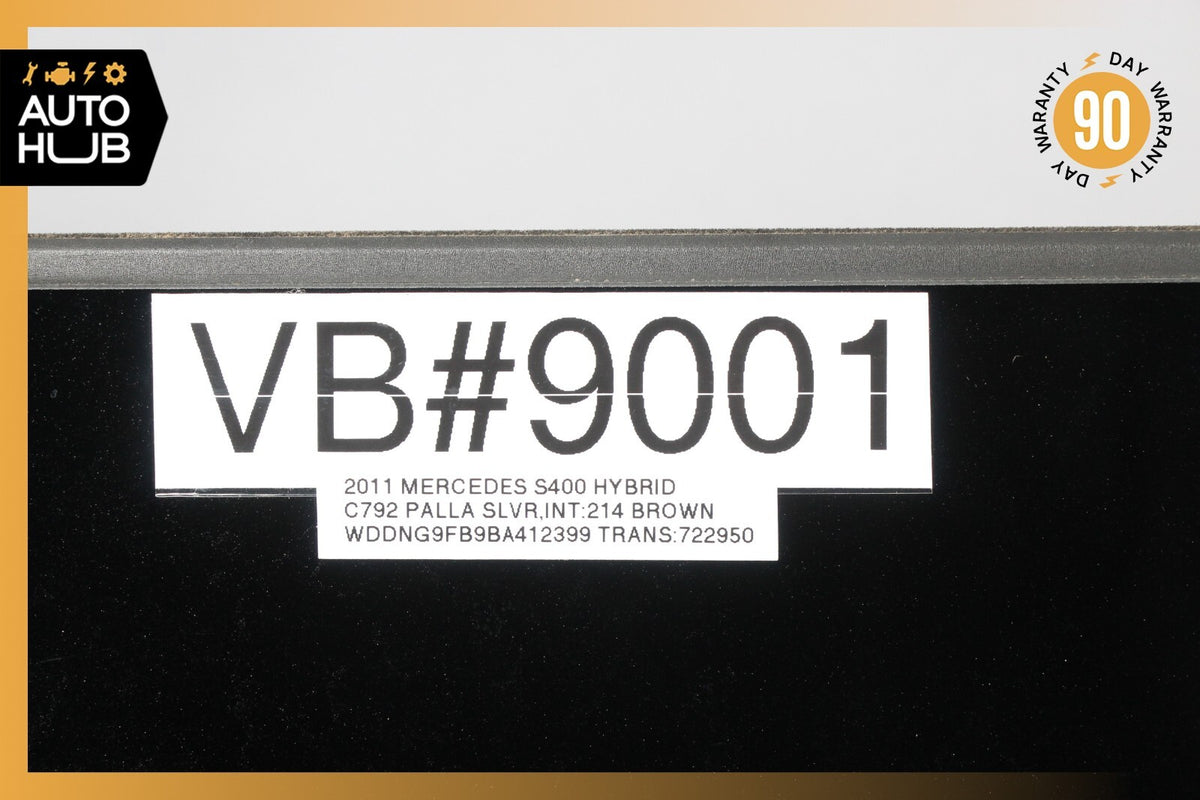 07-13 Mercedes W221 S400 S550 S63 AMG Center Middle Panoramic Roof Glass OEM - photo 13