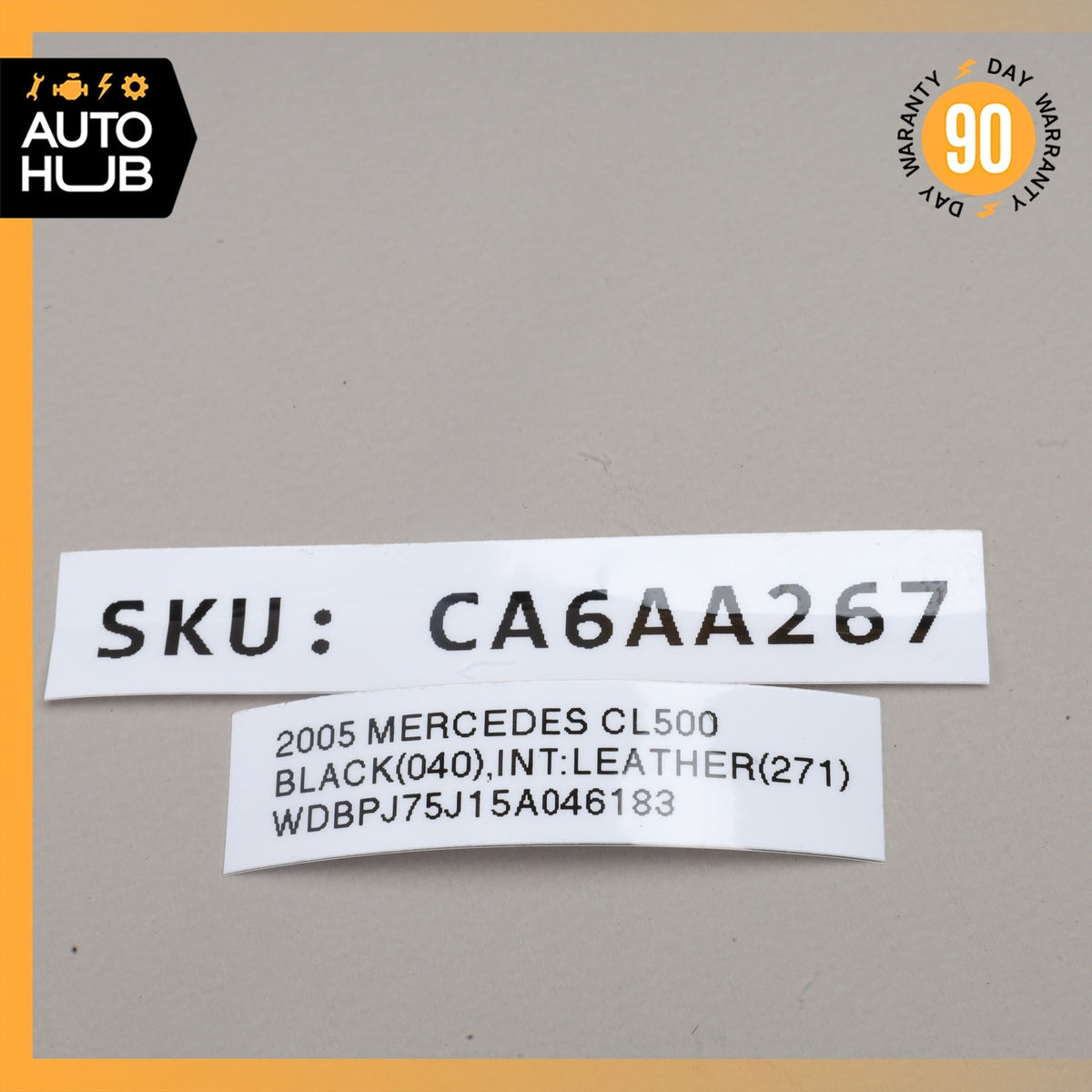 03-06 Mercedes W215 CL500 S430 Steering Column Control Switch 0004640318 OEM - photo 14
