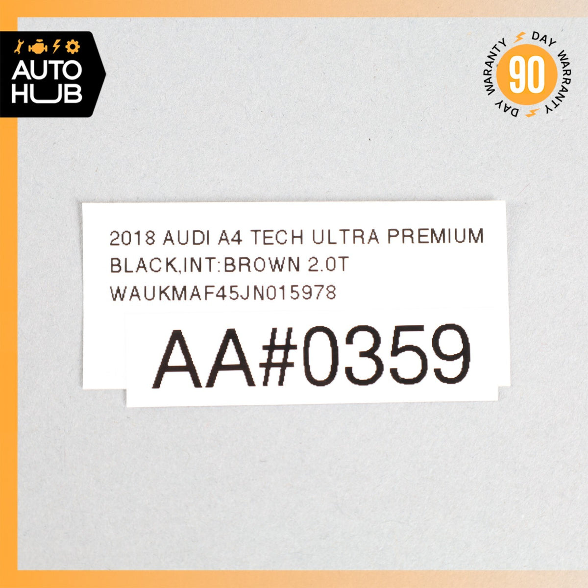 17-24 Audi B9 A4 S4 Quattro Rear Trunk Lid Release Handle w/ Camera OEM 56k - photo 9