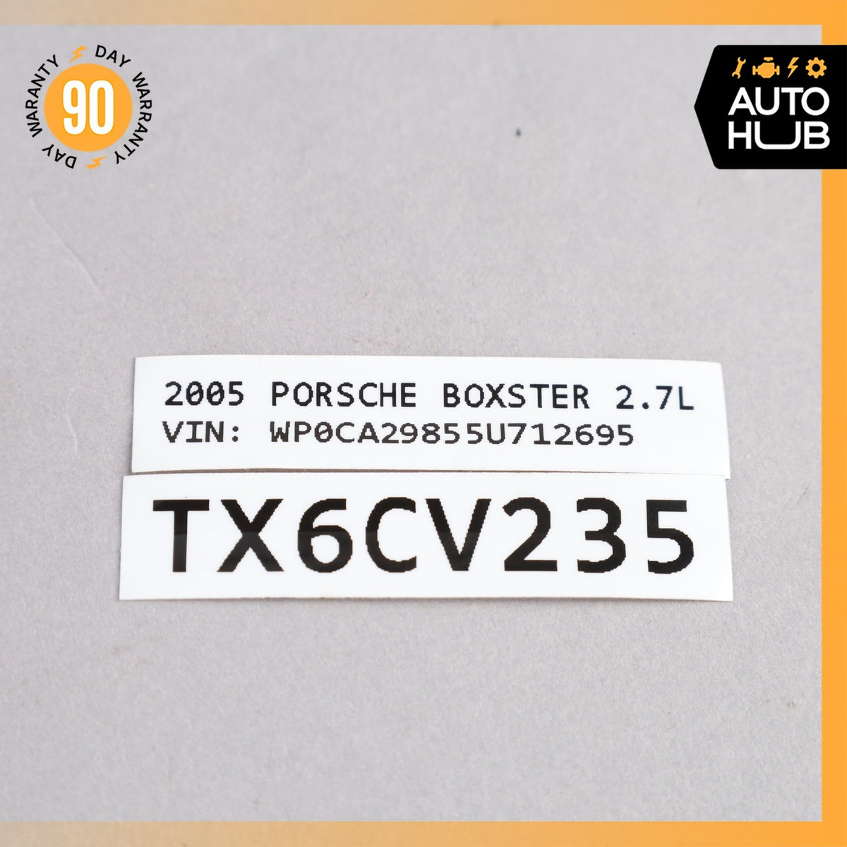 Porsche Boxster 987 Engine Oxygen O2 Lambda Sensor 98760612400 OEM - photo 7