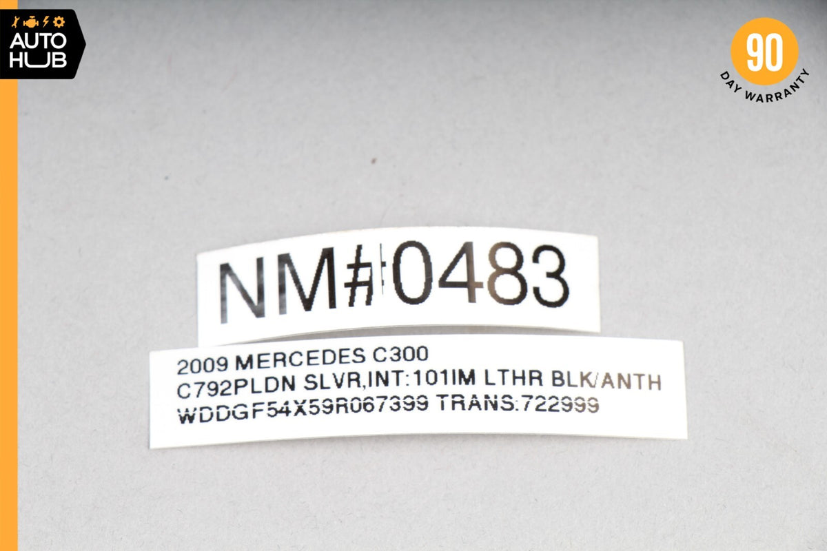 08-14 Mercedes W204 C300 C63 AMG Rear Trunk Tailgate Release Open Handle OEM - photo 10