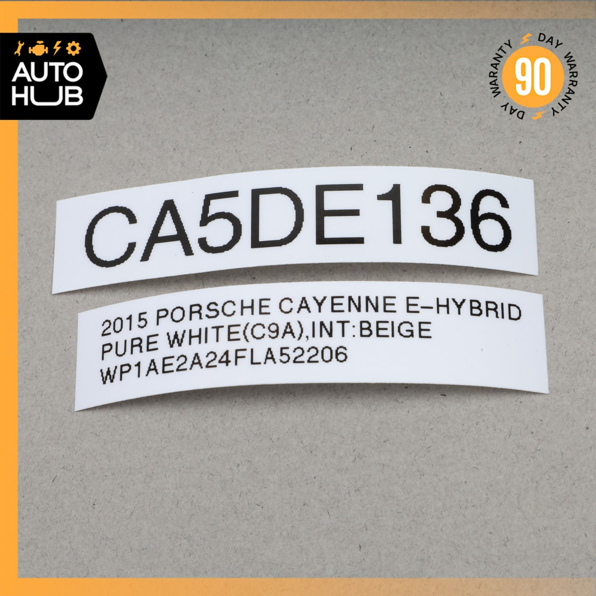 11-18 Porsche Cayenne 958 Right Side Dash Airbag Air Bag 7P5880204 OEM 97k - photo 19