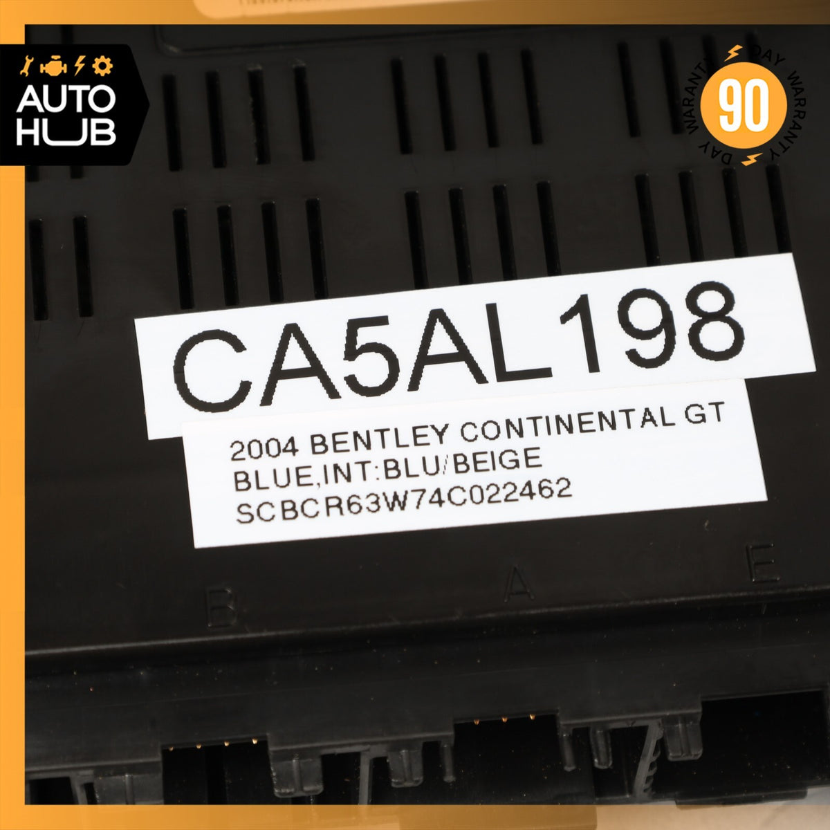 03-07 Bentley Continental GT Coupe AC A/C Heater Control Module OEM 36k - photo 11