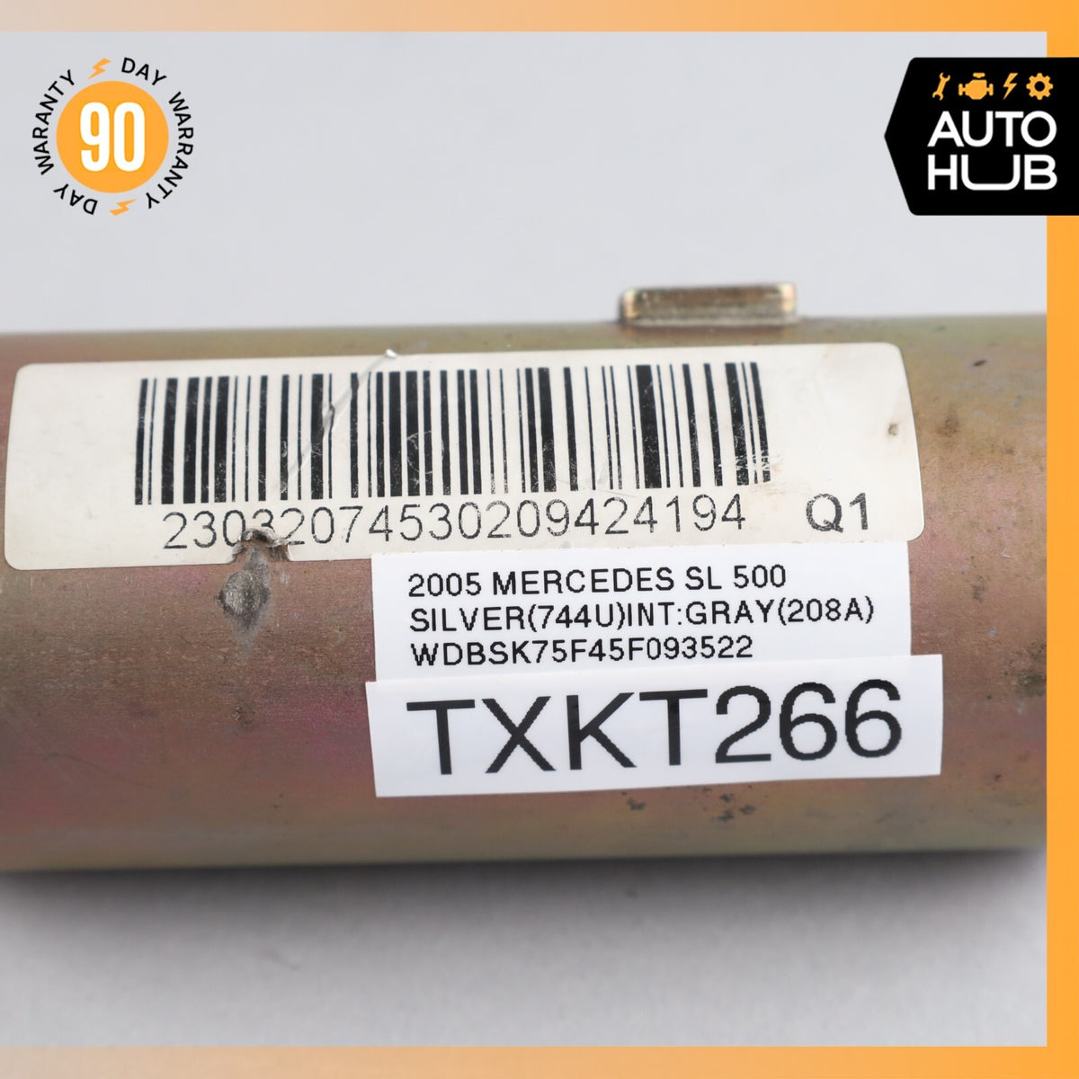 03-06 Mercedes R230 SL500 SL55 AMG Power Steering Pump Pulsation Dampener OEM - photo 7