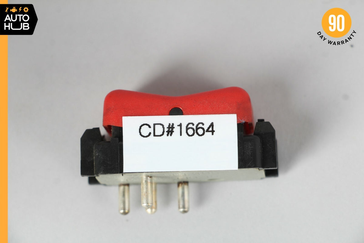 90-95 Mercedes R129 300SL S500 Hazard Warning Light Switch Button 1298201010 OEM - photo 6
