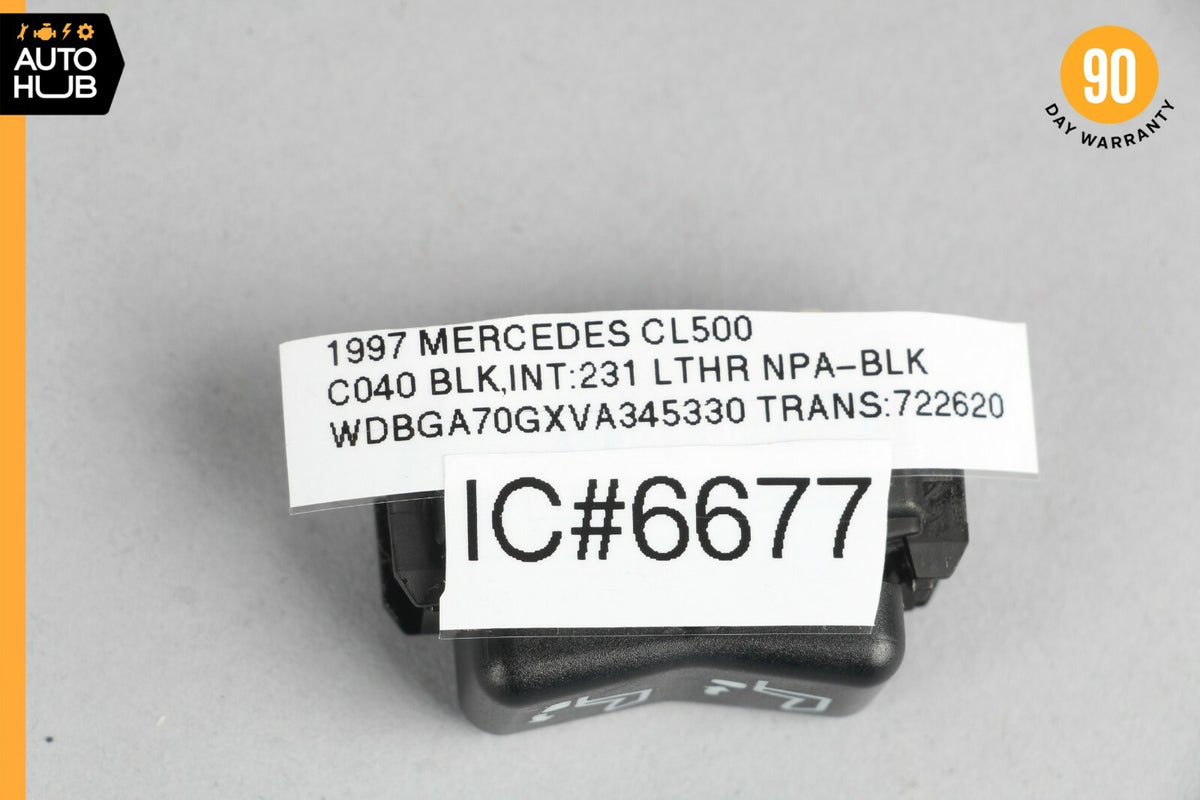 92-99 Mercedes W140 CL500 S600 S420 Rear Left Seat Folding Power Switch Button - photo 8