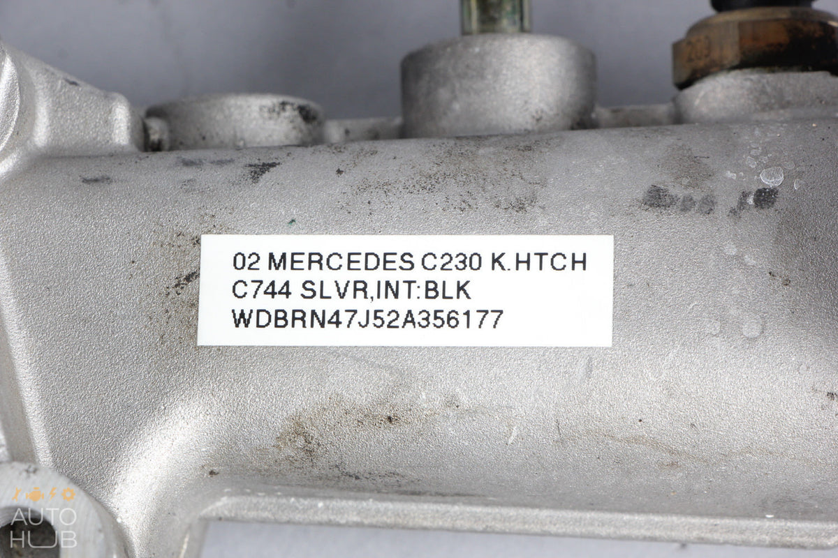 97-04 Mercedes W203 C230 SLK230 Thermostat Housing 1112030673 OEM - photo 11