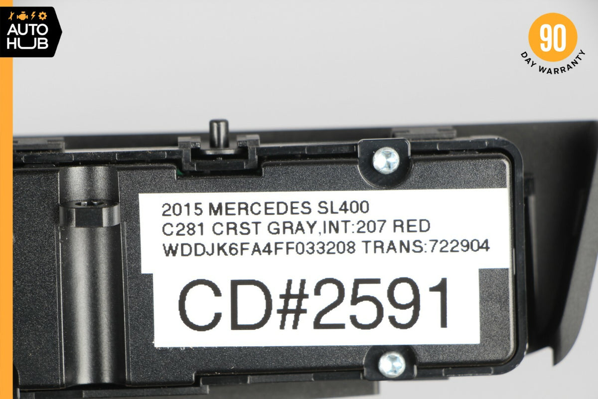 13-20 Mercedes R231 SL400 SL550 Center Dashboard Hazard Control Switch OEM 62k - photo 13