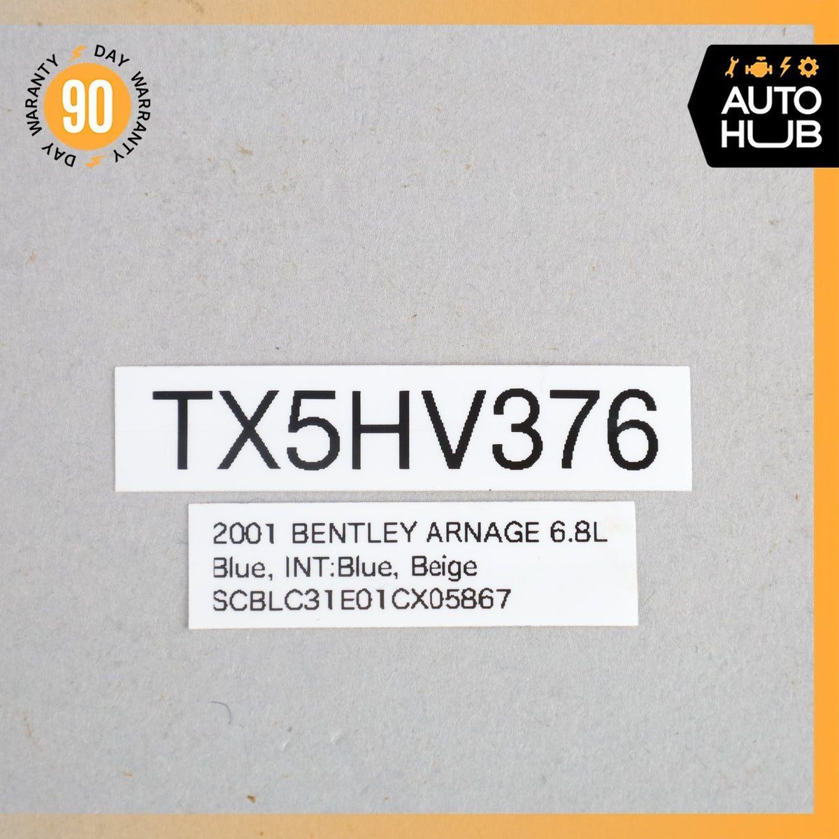 Bentley Arnage 6.8L V8 Engine Air Intake Hose Pipe UT10388 OEM - photo 7