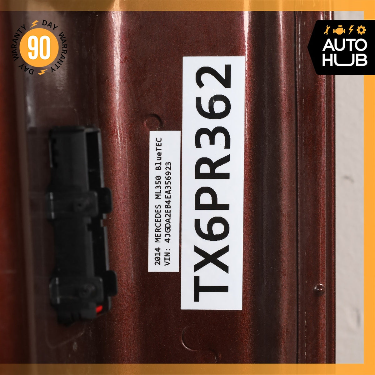 12-19 Mercedes W166 ML350 GLE550 Front Left Driver Side Door Shell OEM - photo 24