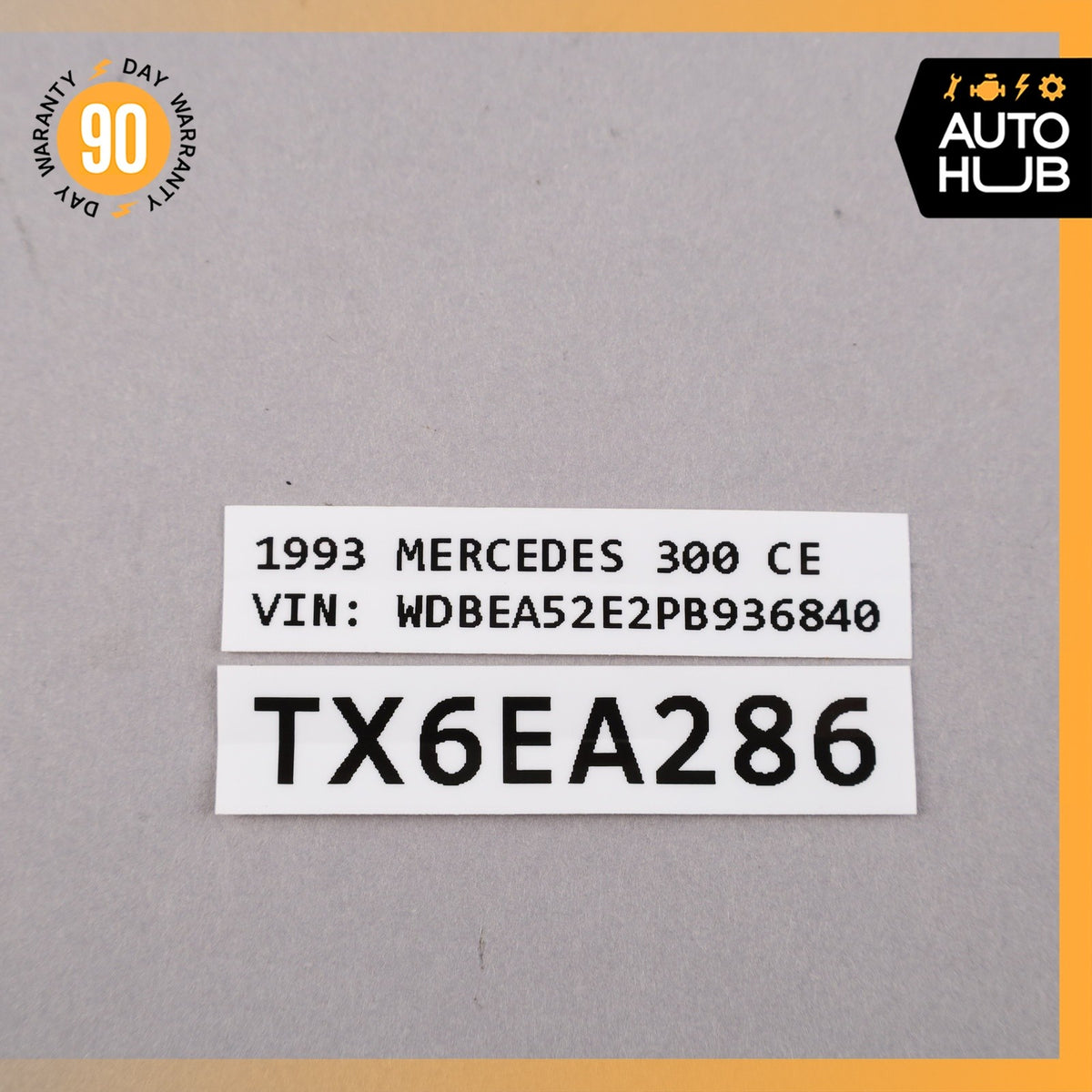 88-95 Mercedes W124 300CE E320 Front Left Door Speaker OEM - photo 13
