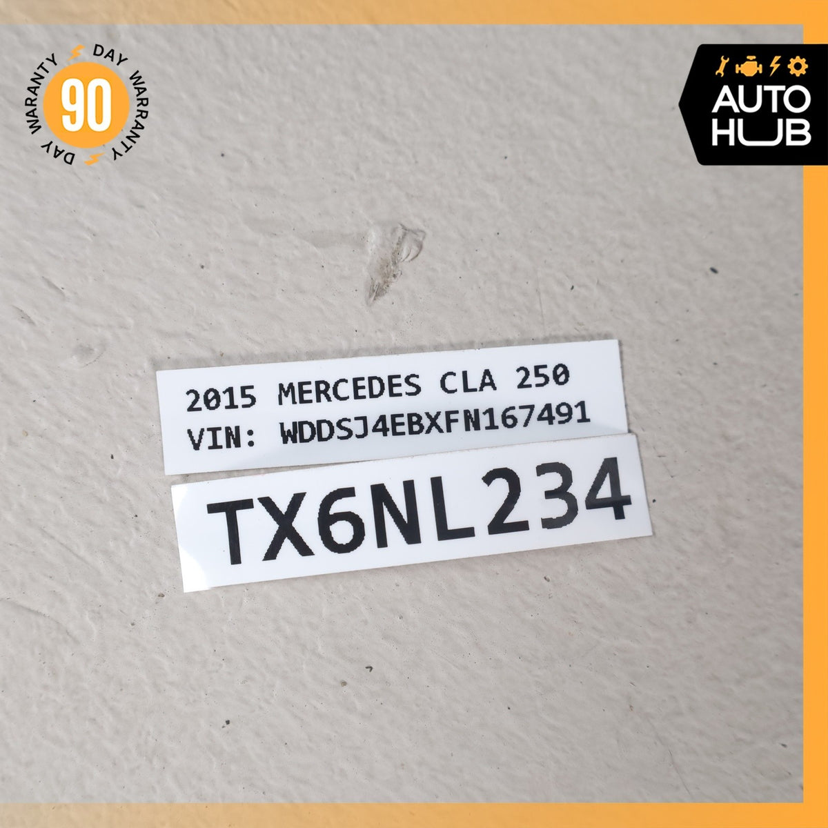 14-16 Mercedes W117 CLA250 CLA45 AMG Sport Front Bumper Cover Assembly OEM - photo 23