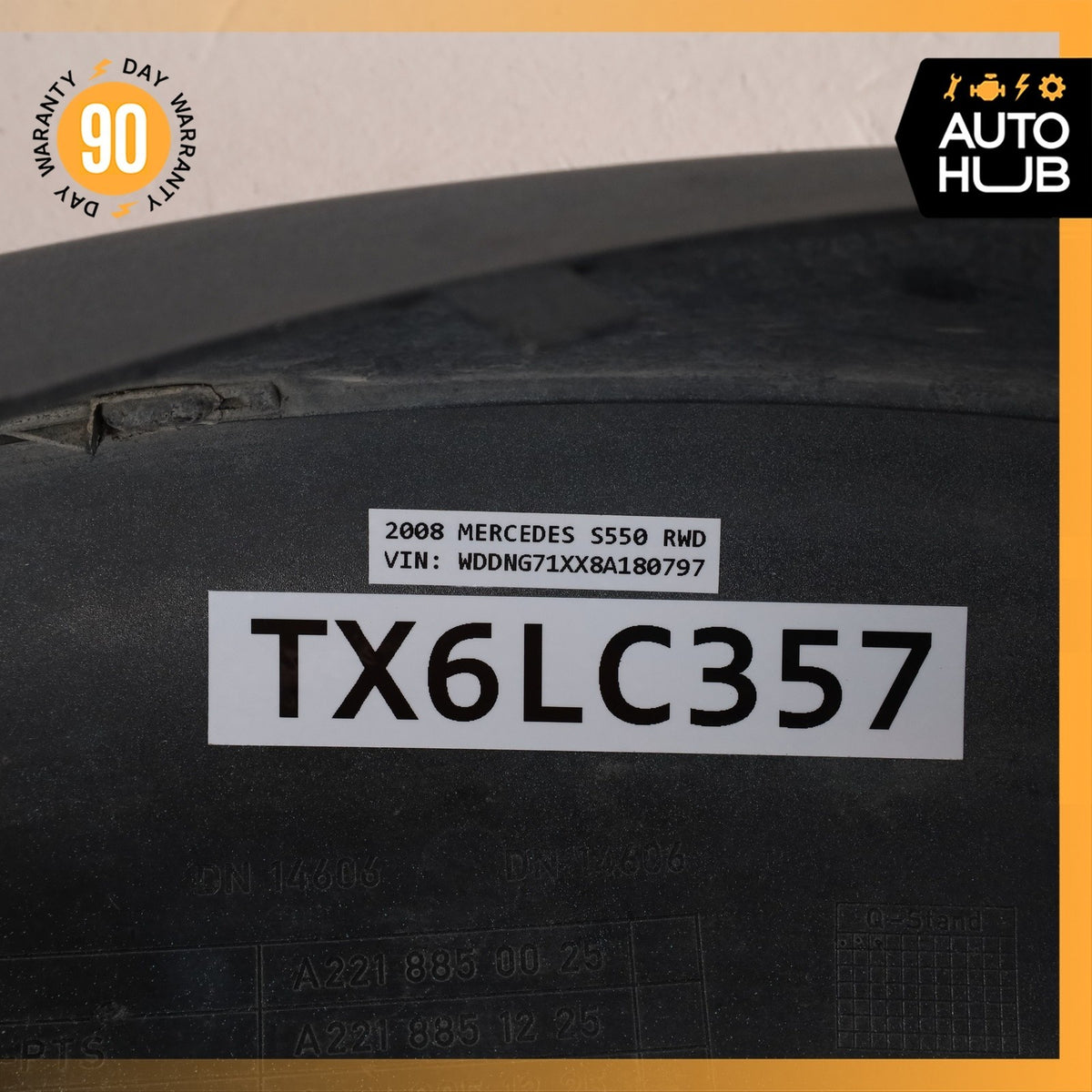 07-09 Mercedes W221 S550 S600 AMG Sport Front Bumper Cover Assembly Gray OEM - photo 24