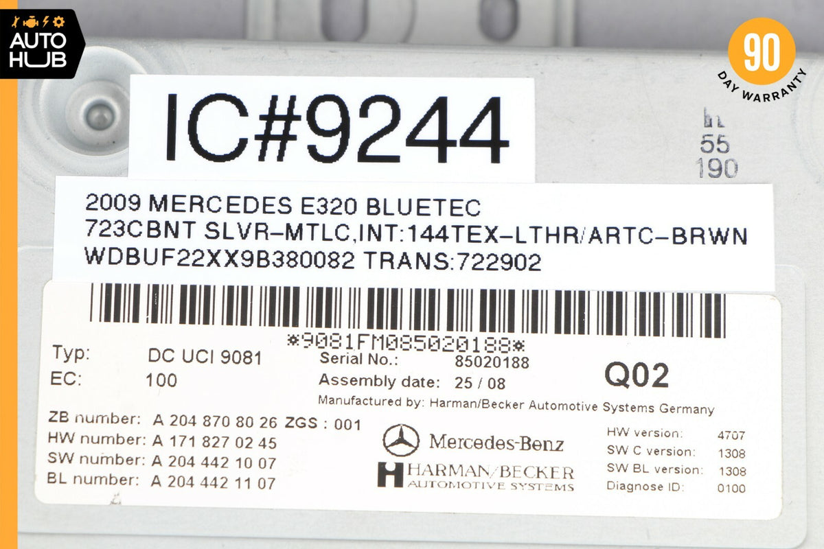 Mercedes W211 E320 E350 ML350 Communication Interface Module 2048708026 OEM - photo 6