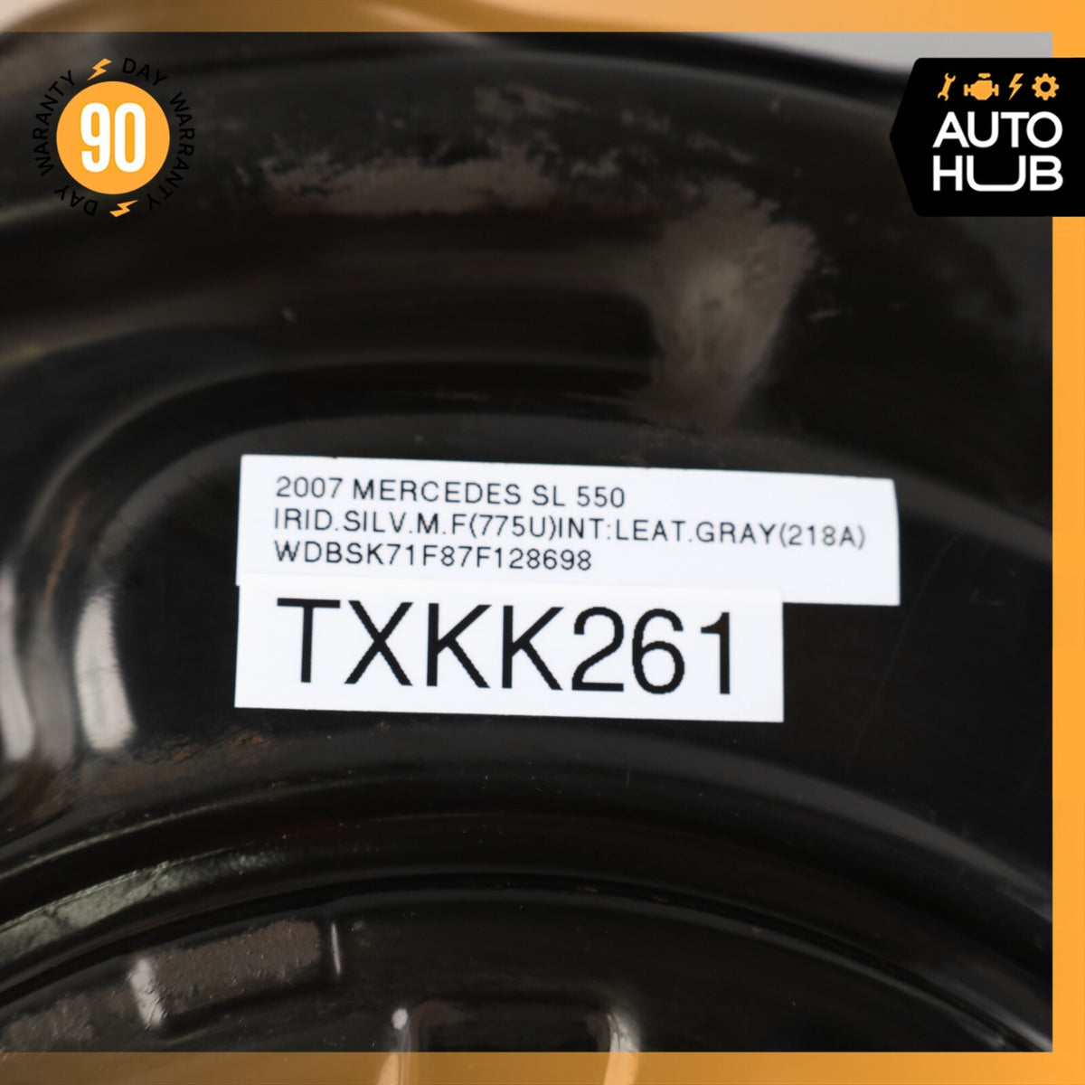 03-12 Mercedes R230 SL550 SL500 Rear Right Side Spindle Knuckle Hub OEM - photo 15