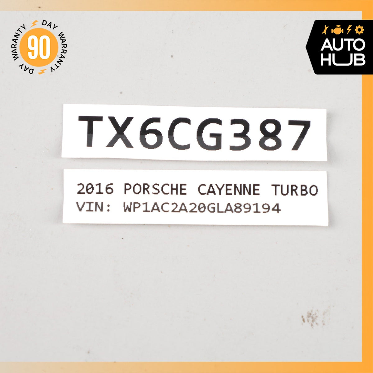15-18 Porsche Cayenne 958 Turbo Sun Visor Sunvisor Right Side Suede OEM - photo 18