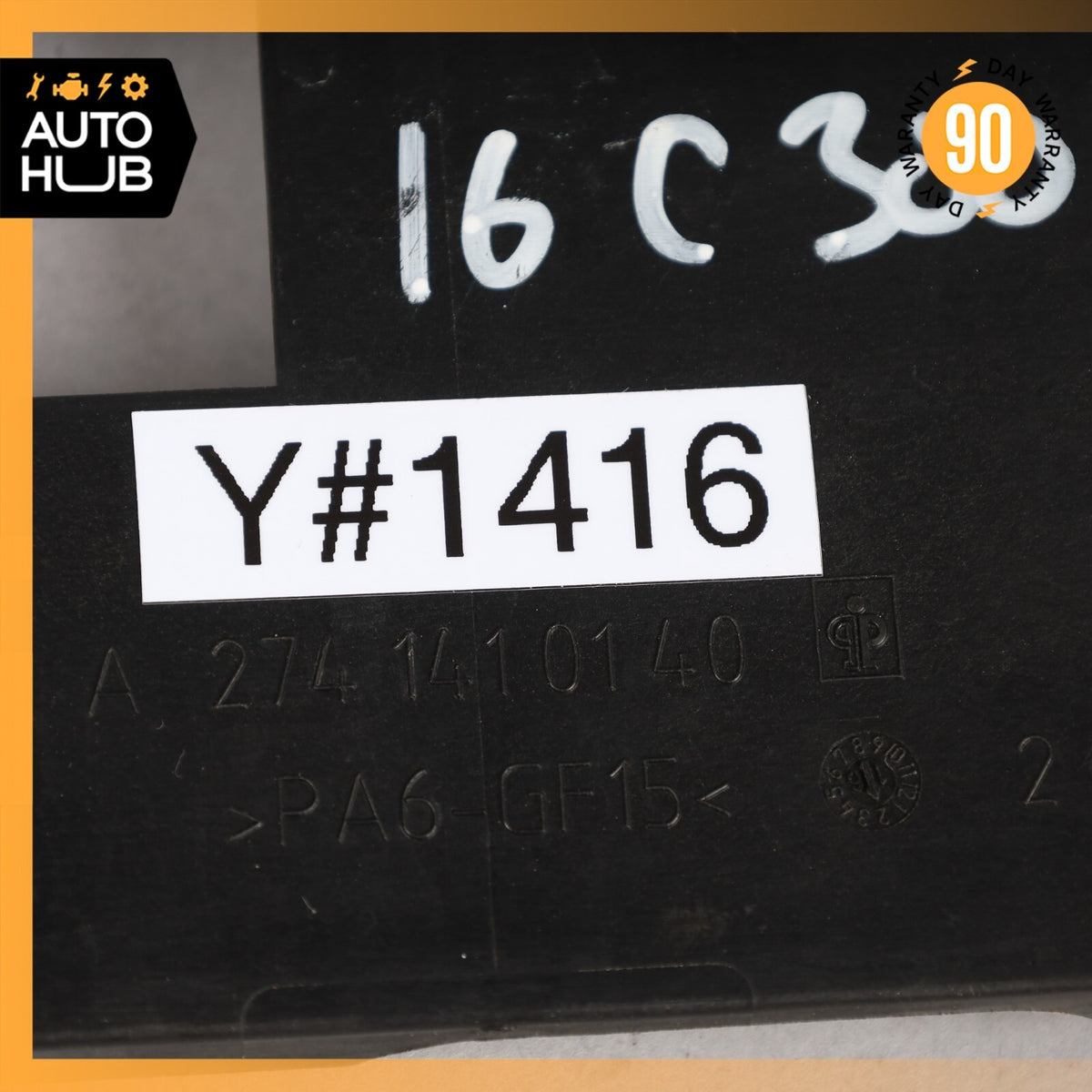 Mercedes W205 C300 SLC300 M274 Engine Control Unit Module ECU ECM Bracket OEM - photo 12