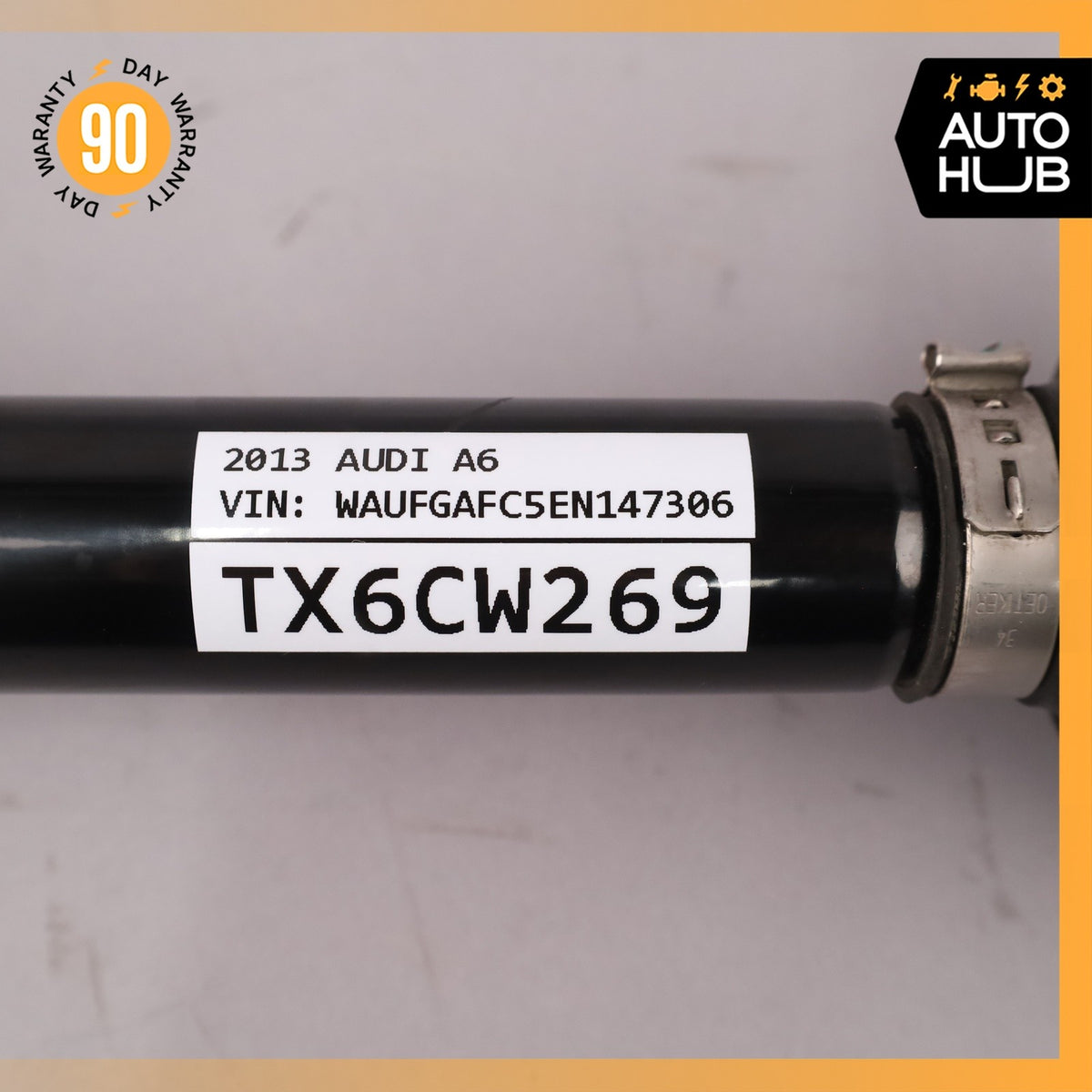 12-18 Audi C7 A6 Front Left or Right CV Axle Shaft OEM 75k - photo 13