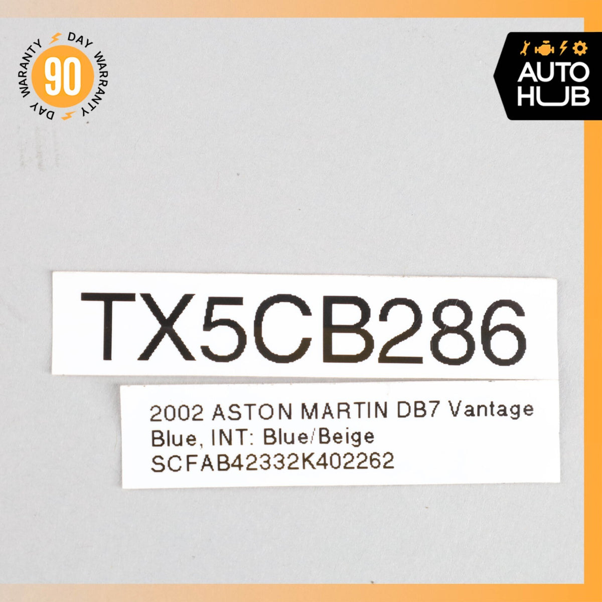 Aston Martin DB7 Vantage Door Audio Speaker OEM - photo 8