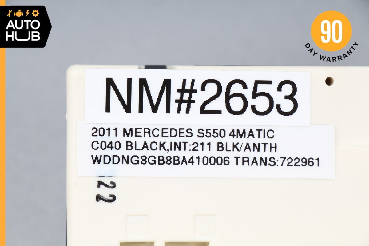 07-14 Mercedes W221 S550 S63 CL550 Trunk Release Remote Open Close Module OEM - photo 12