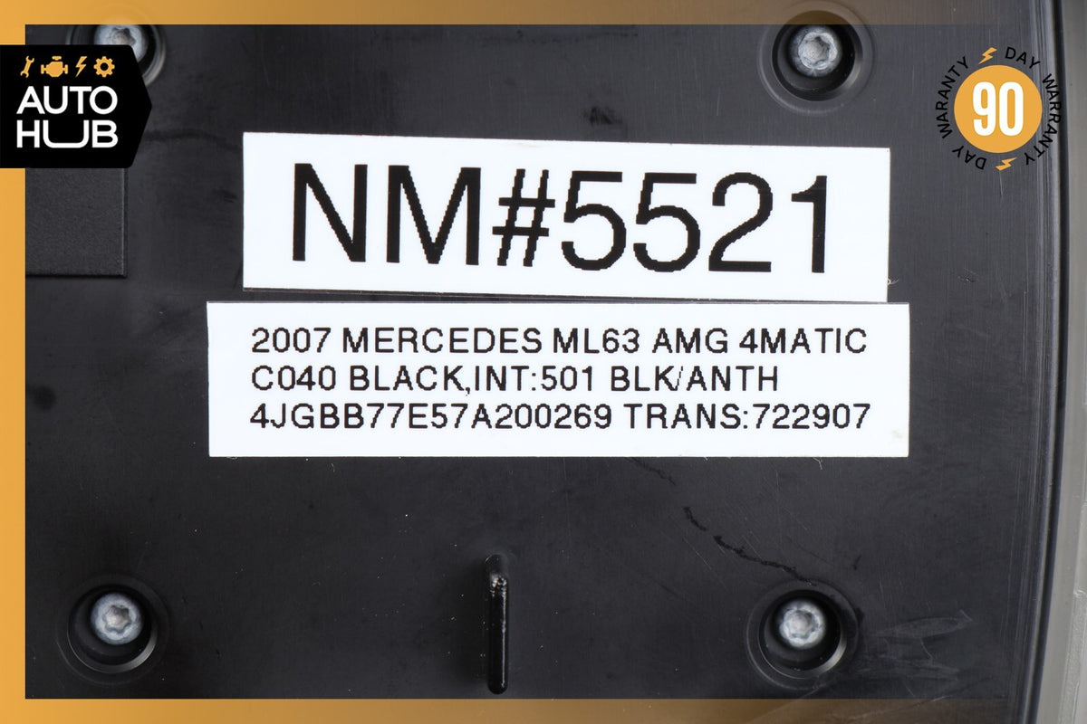 06-13 Mercedes W164 ML63 AMG GL450 Front Overhead Dome Light Lamp Gray OEM - photo 12