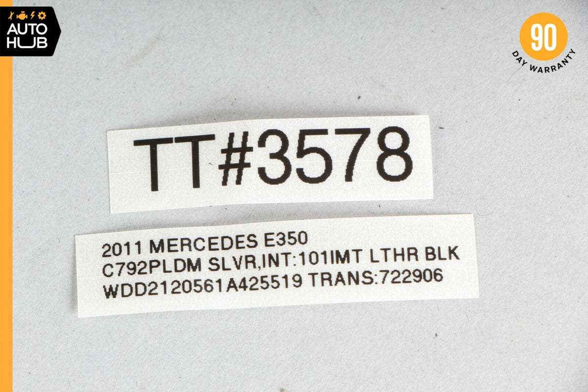 Mercedes W212 E350 E63 Front Left Side Door Panel Tweeter Speaker Cover OEM 30k - photo 12