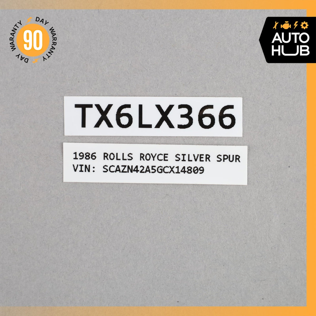 86-89 Rolls Royce Silver Spur Wheel Hub Cap Cover UR27616 OEM 40k - photo 17