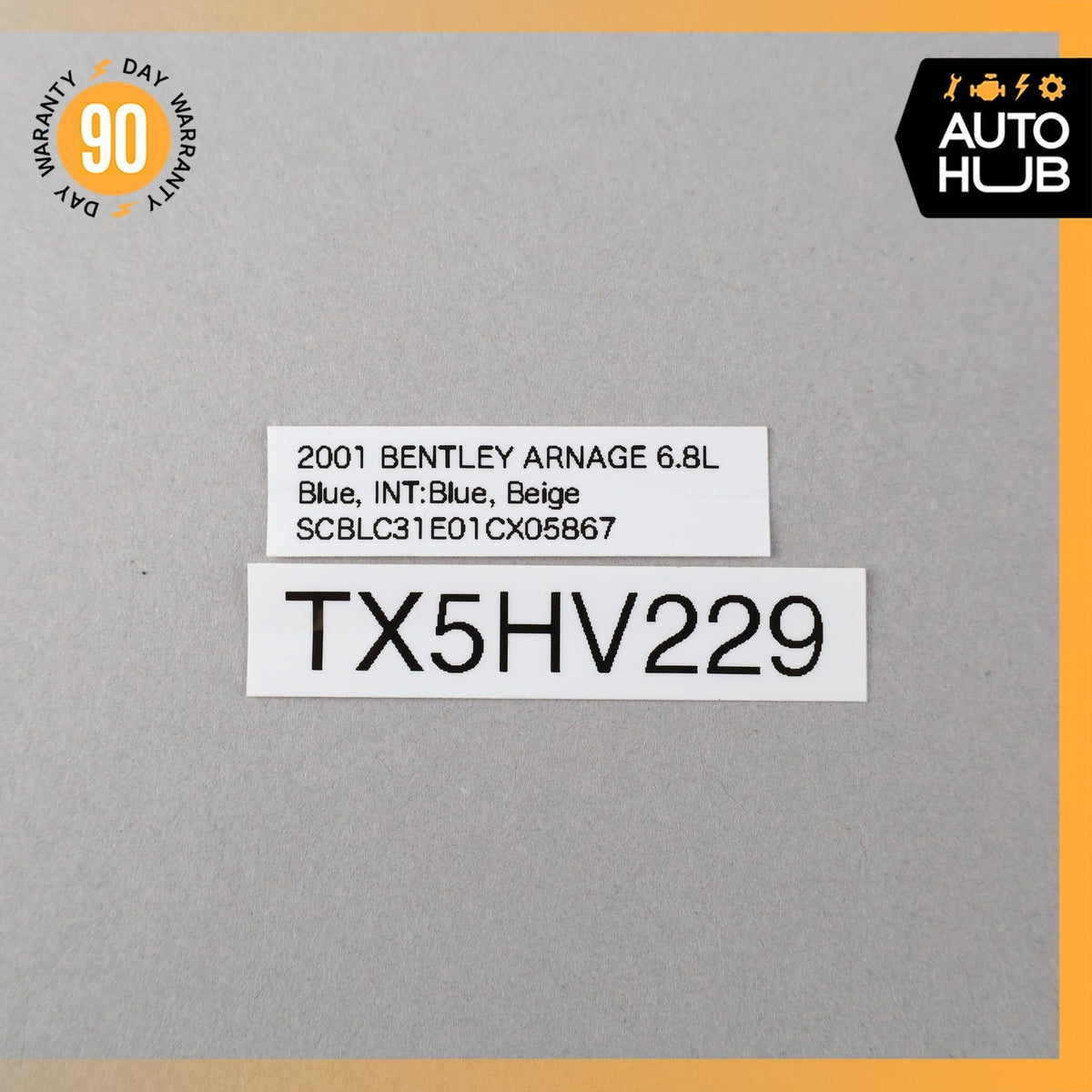 Bentley Arnage Right Side B-Pillar Lower Cover Trim PV22284PD OEM 42k - photo 15