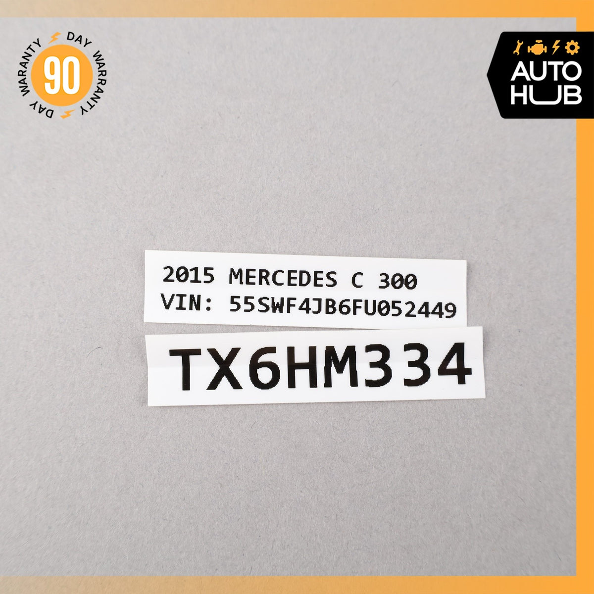 15-20 Mercedes W205 C300 GLC43 AMG Electronic Parking Button Switch OEM - photo 10