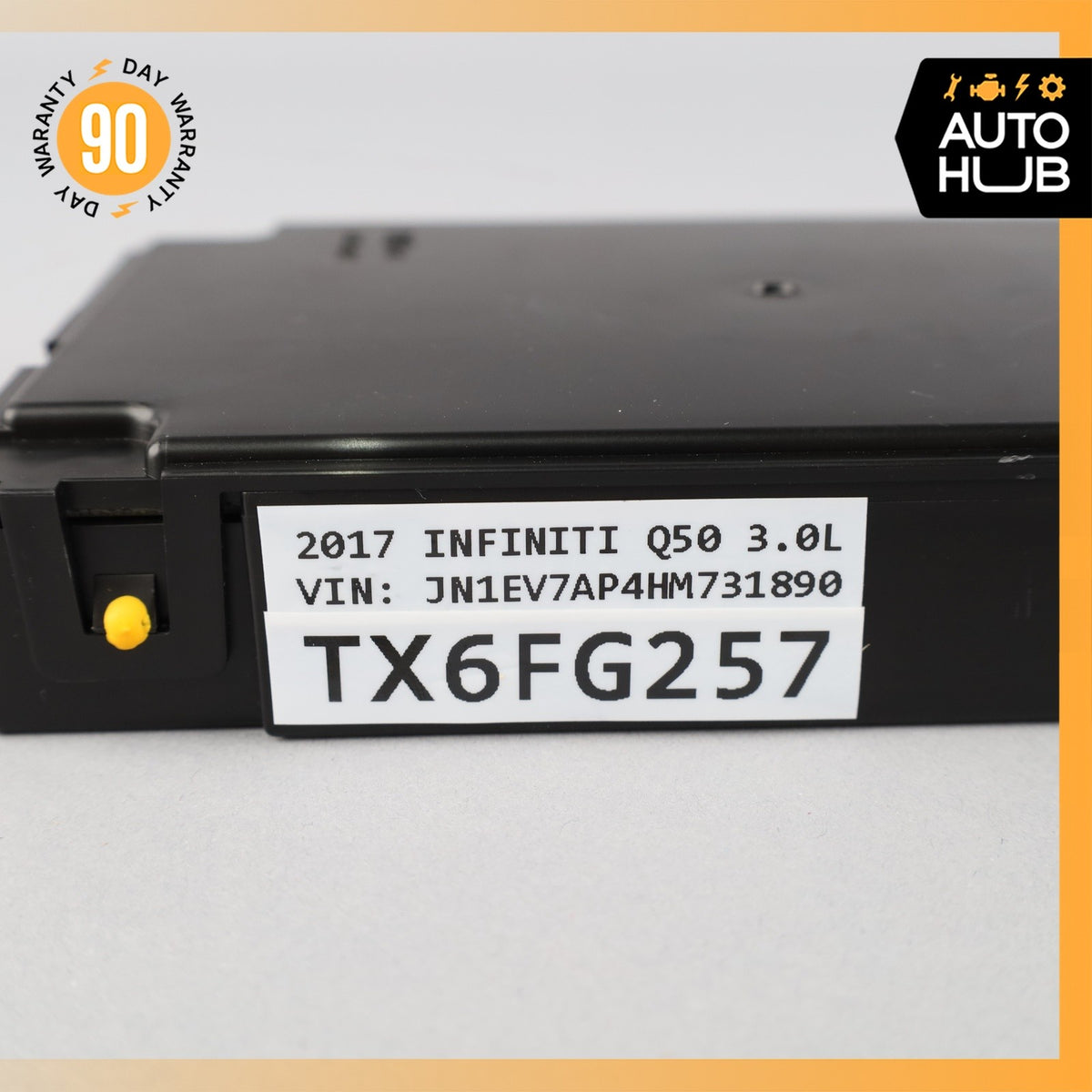 15-18 Infinity Q50 AC A/C Heater Control Module OEM 54k - photo 10