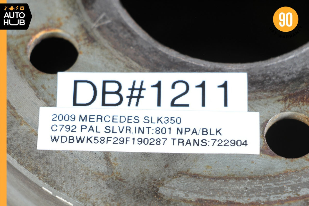 05-11 Mercedes R171 SLK350 SLK280 Rear Brake Rotor Left and Right Set OEM - photo 6